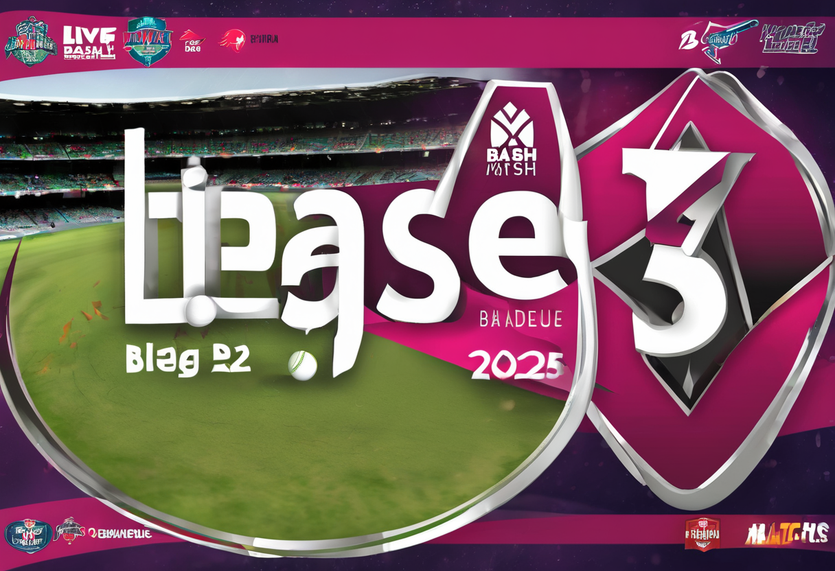 Get Live Updates and Scores for the Big Bash League 2025-26